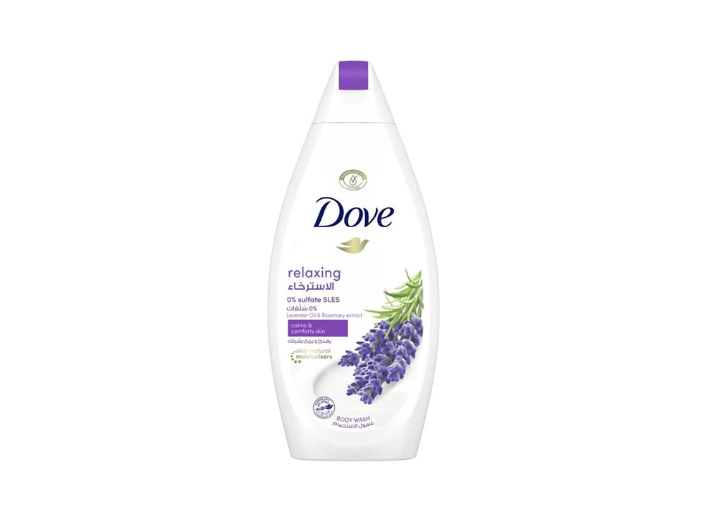 Dove Shower Gel Relaxing Lavender & Rosemary Extract 500 ml