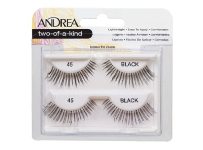Andrea Mod Lash 45 Black 4 pieces