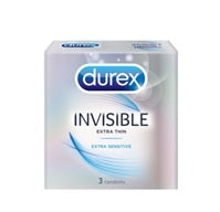 Durex Invisible 3 condoms
