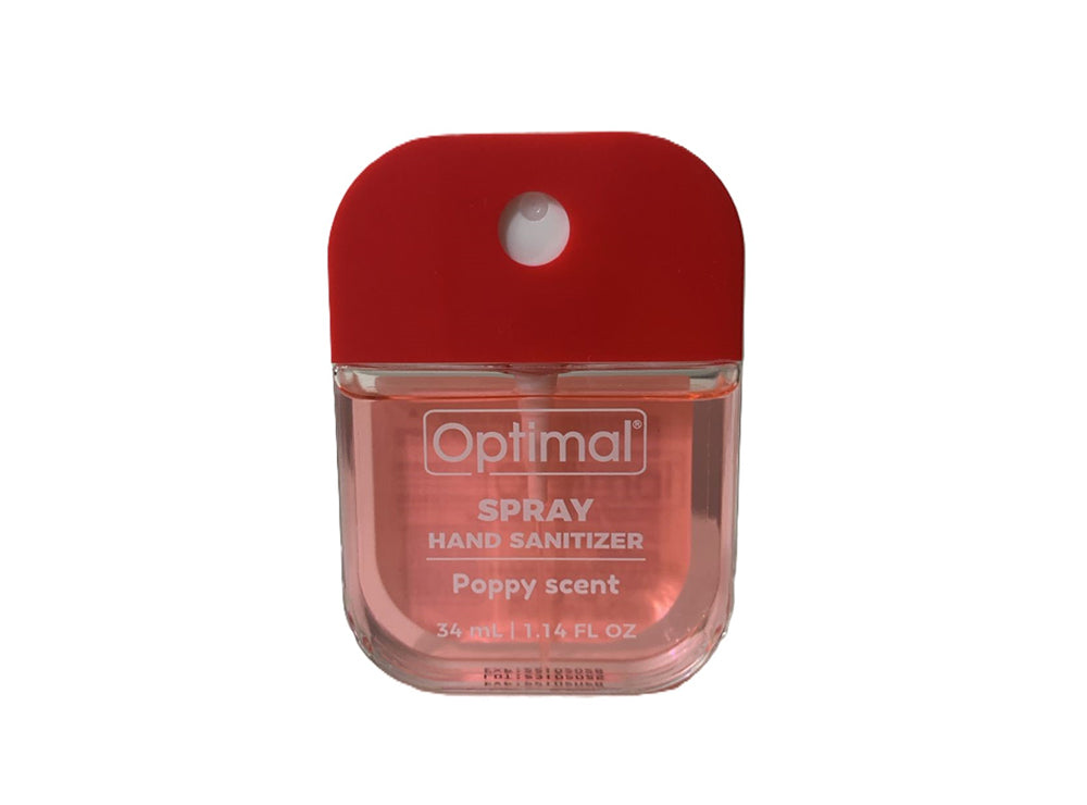 Optimal Hand Sanitizer Square Poppy Scent 34 ml