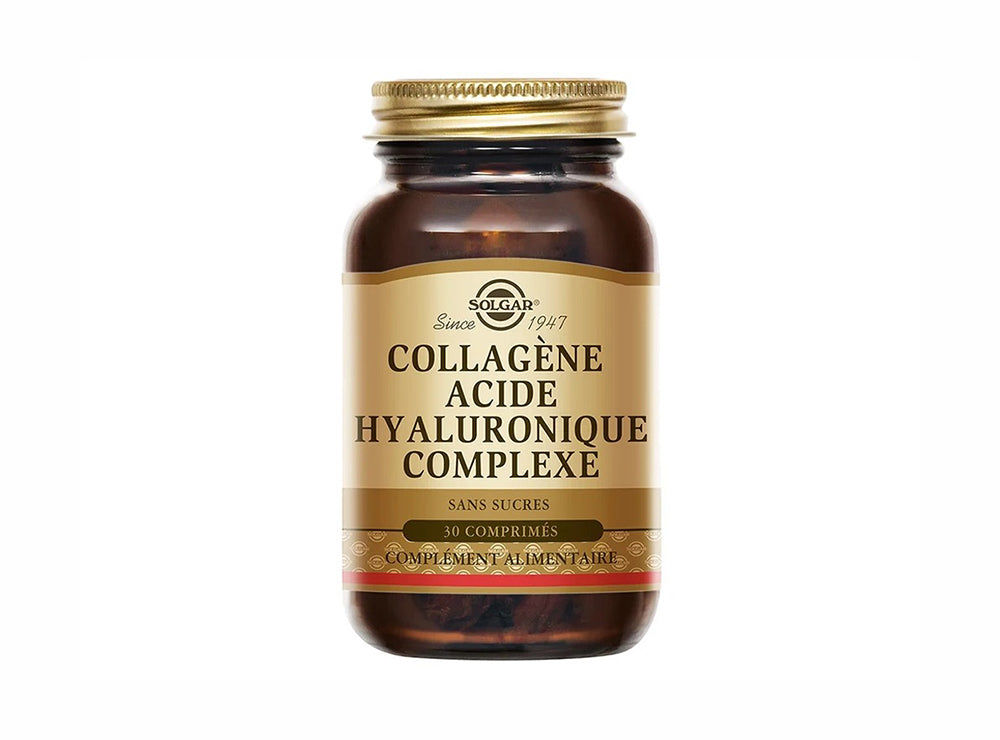 Solgar Collagene Acide Hyaluronique Complexe 30 tablets