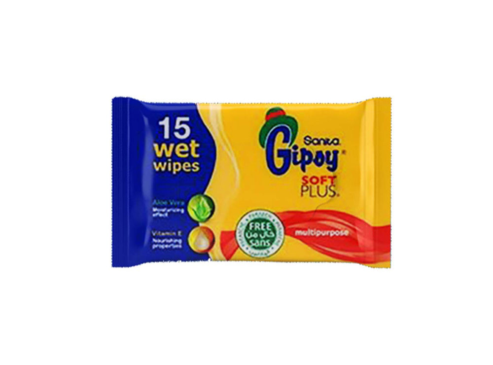 Gipsy Wet Wipes 15 pieces