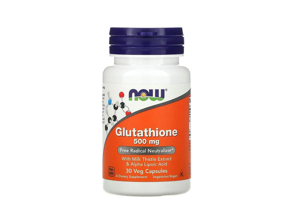 Now Glutathione 500Mg 30 capsules