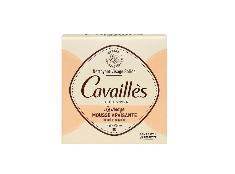 Roge Cavailles Savon Mousse Apaisante/Soothing Face Cleanser Soap 70 g