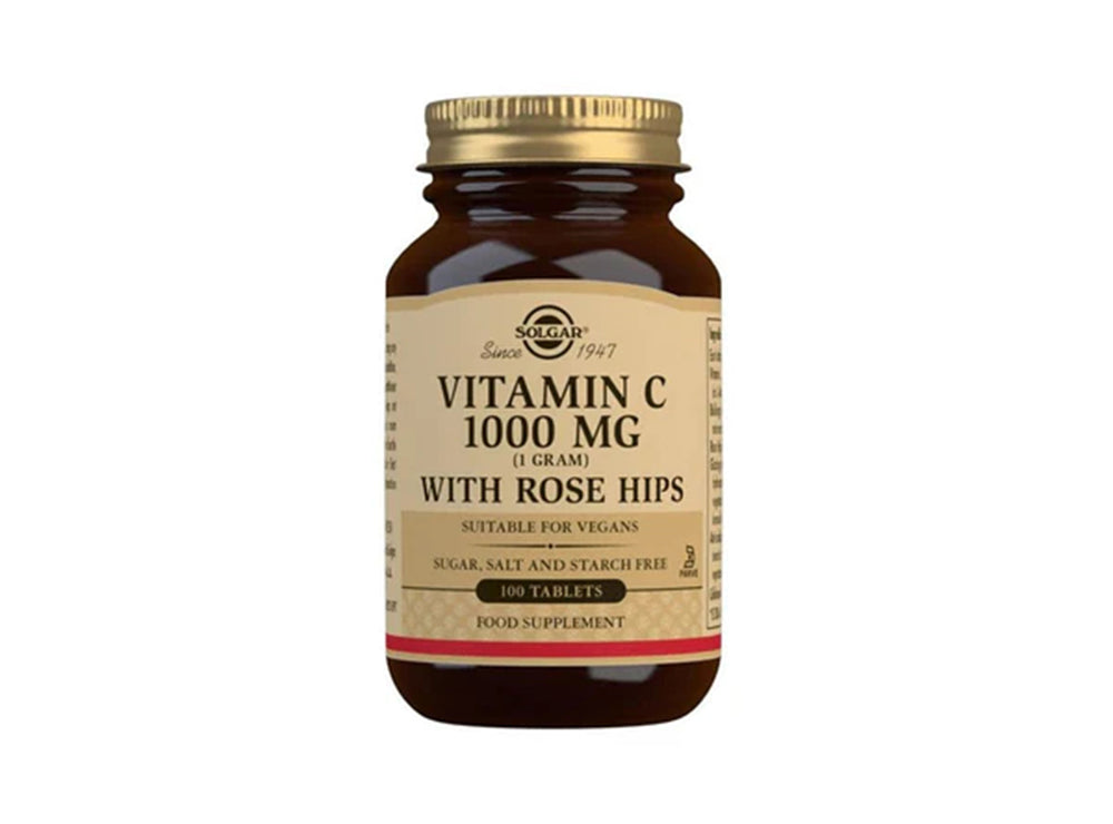 Solgar Vit C1000 Rose Hips 100 pieces