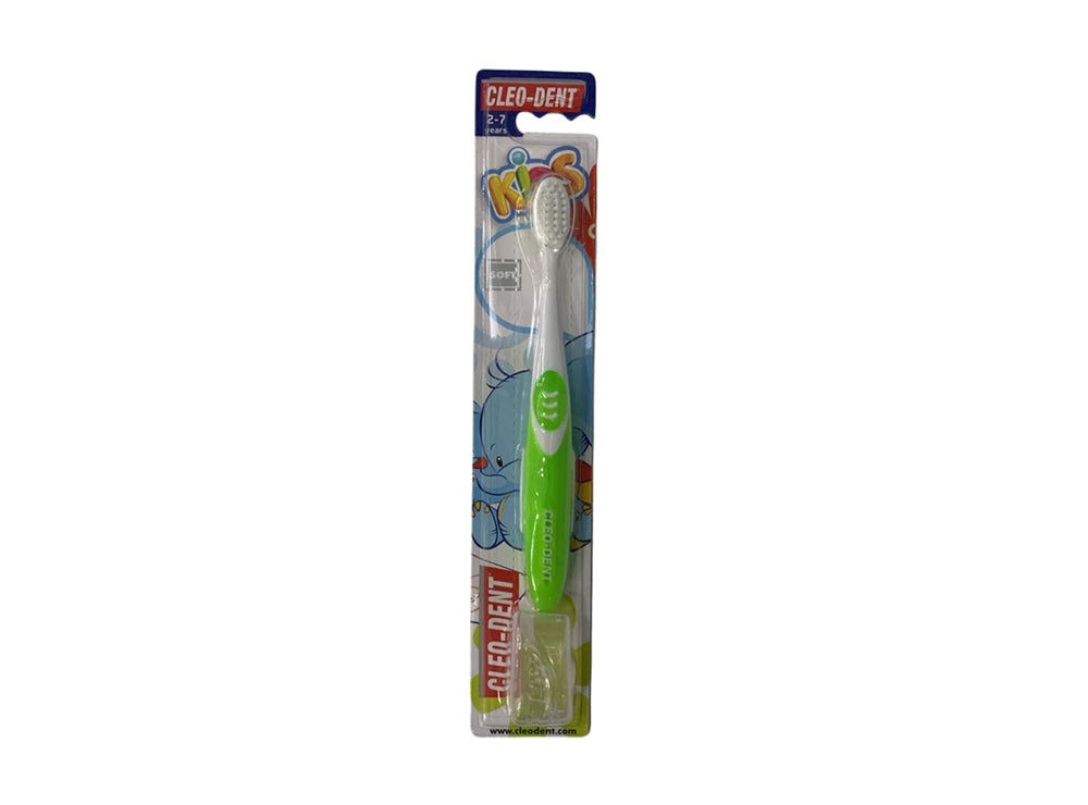 Cleo Dent Kids Tooth Brush Soft Elephant (2-7 Years) 2034 1 piece