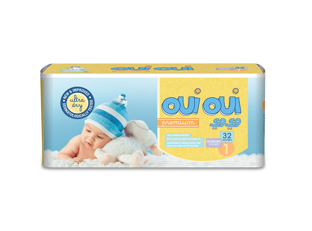 Oui Oui Number 1 (2-5Kg) 32 pieces