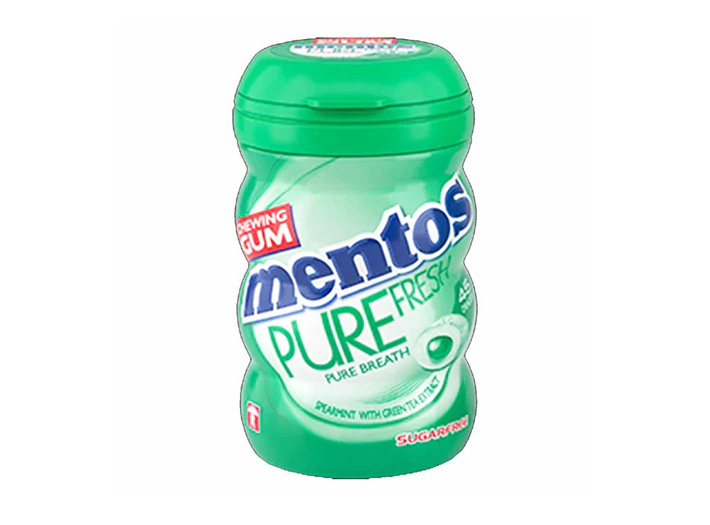 Mentos Gum Pure Fresh Spearmint 50 pieces