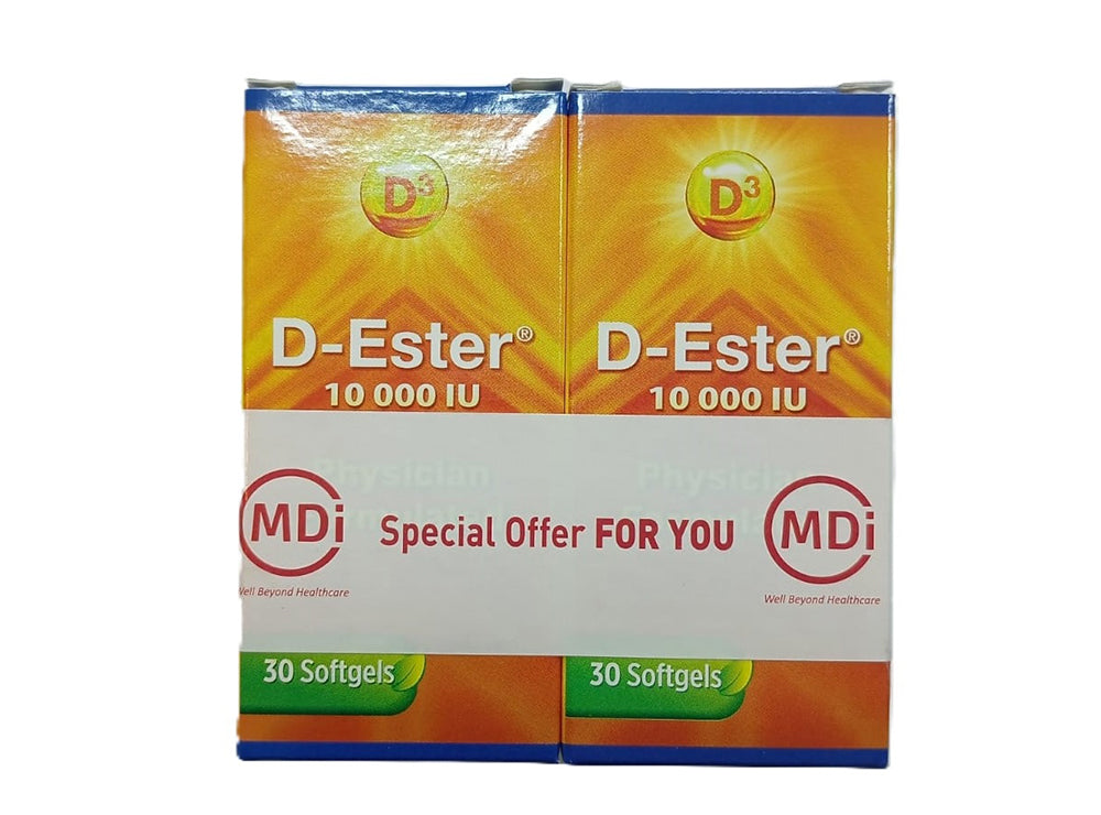 D Ester Vitamin D3 10000Iu 30 softgels