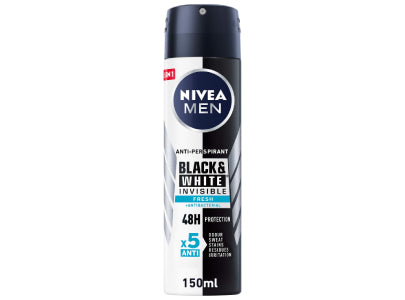 Nivea Deo Spray Black & White Fresh For Men 150 ml