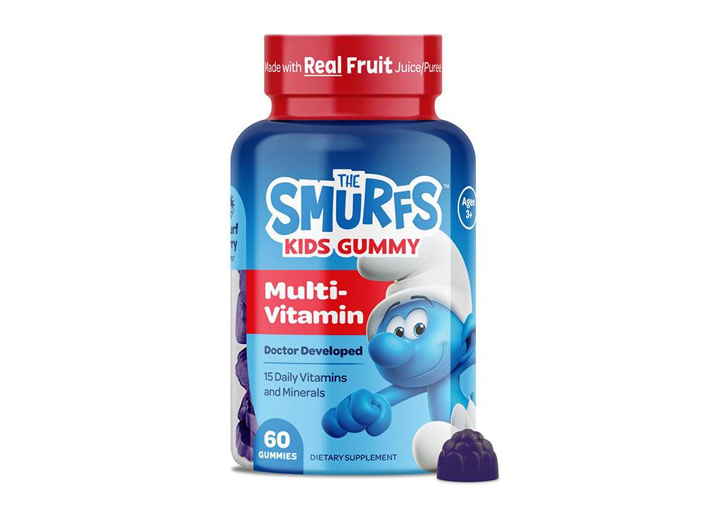 The Smurfs Multivitamin Kids Age 3+ 40 pieces