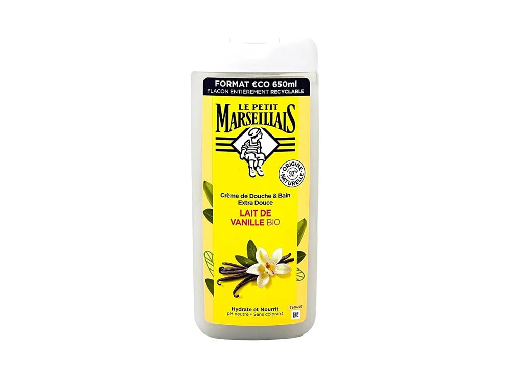 Le Petit Marseillais Shower Gel Vanilla Milk 650 ml