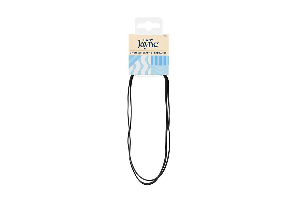 Lady Jayne 2 Non Slip Elastic Headbands 17165