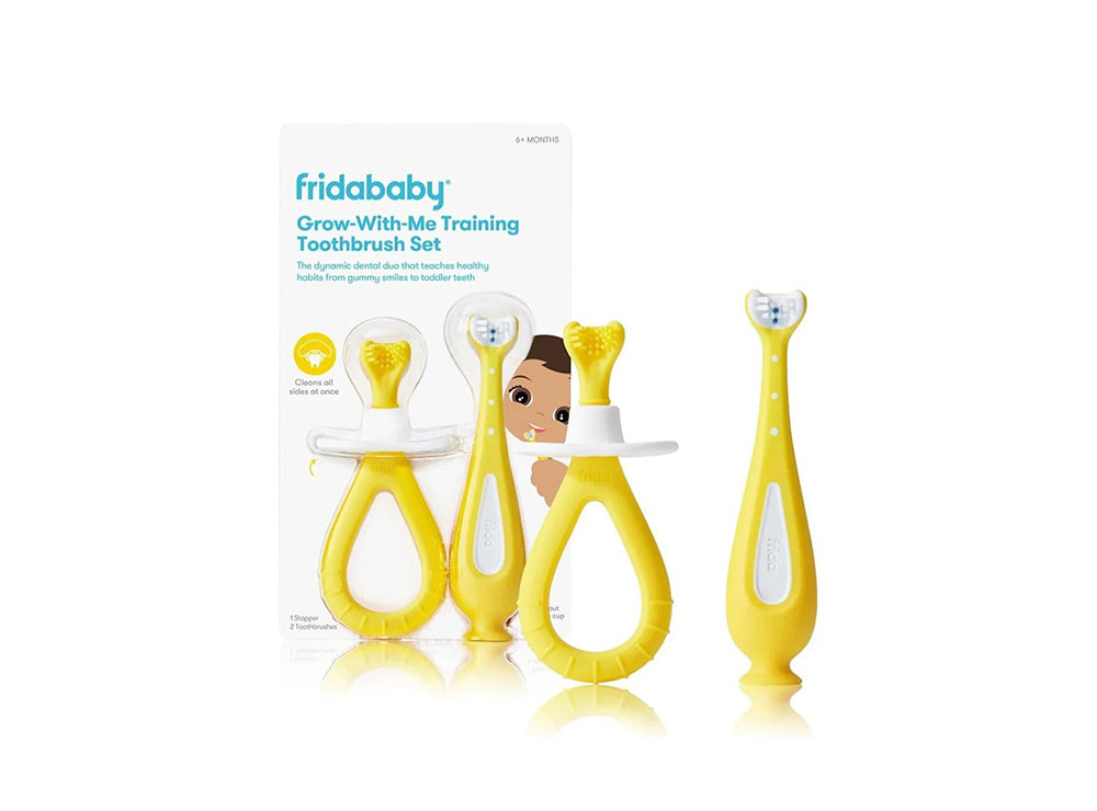 Frida Baby Grow With Me Training Toothbrush Set 6M+