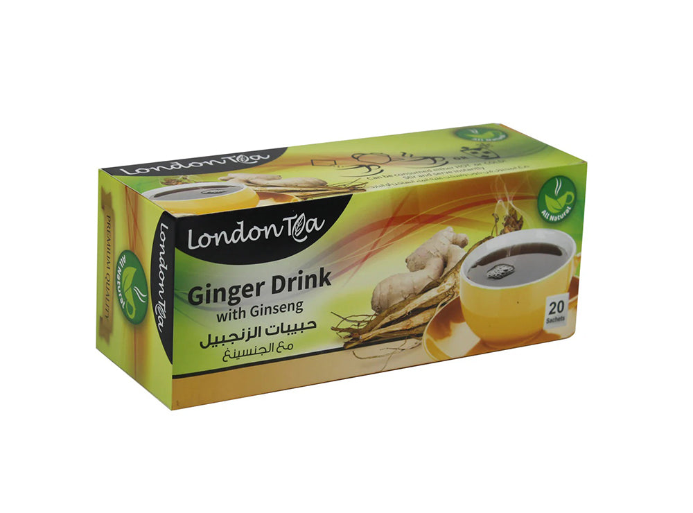 London Tea Instant Ginger With Ginseng 20 pieces
