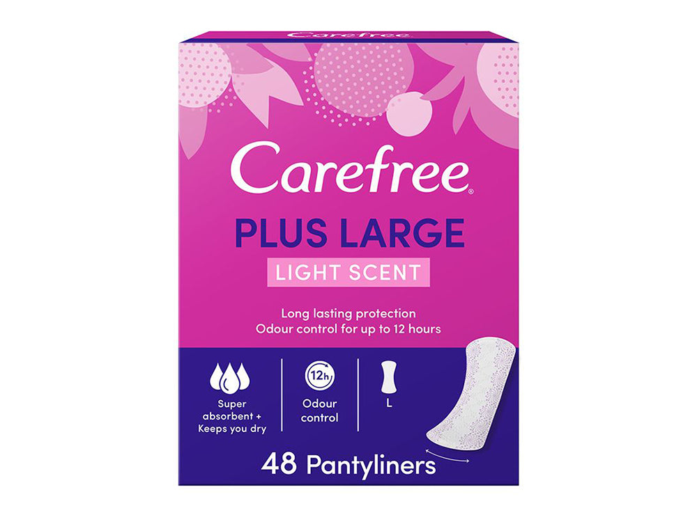 Carefree Large Plus 48 pieces