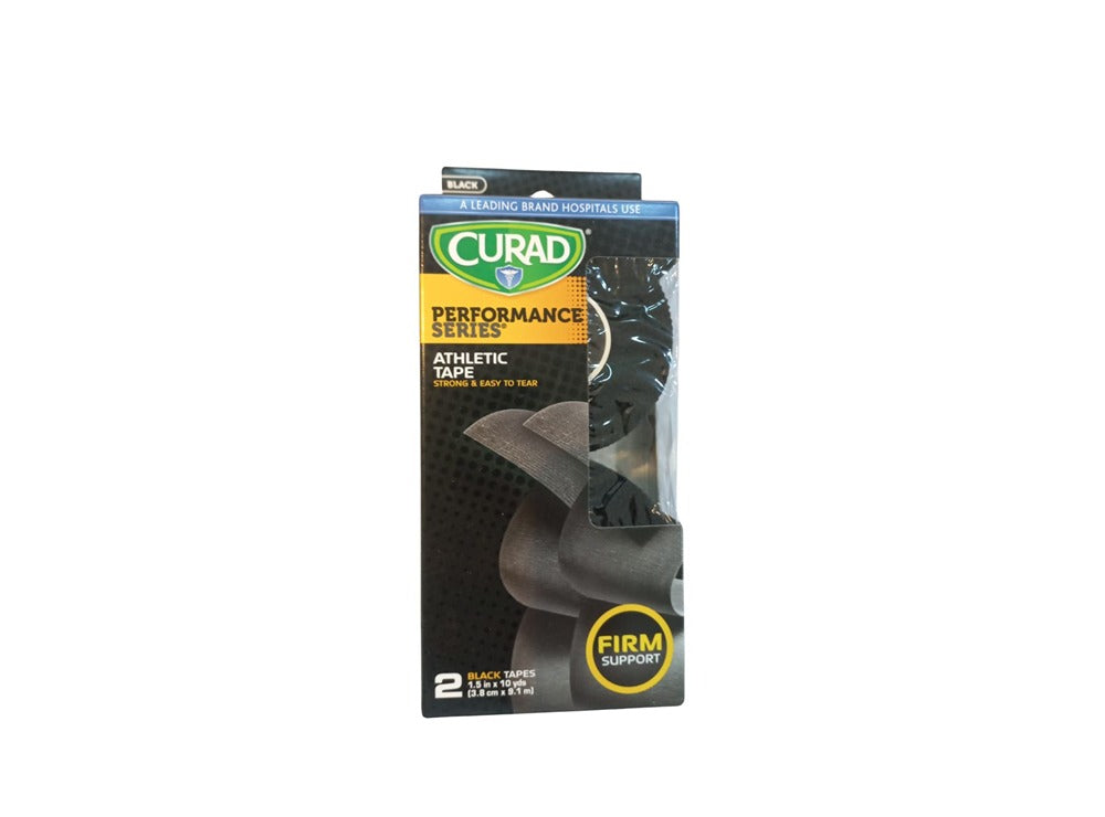 Curad Athletic Tape Black 2 pieces