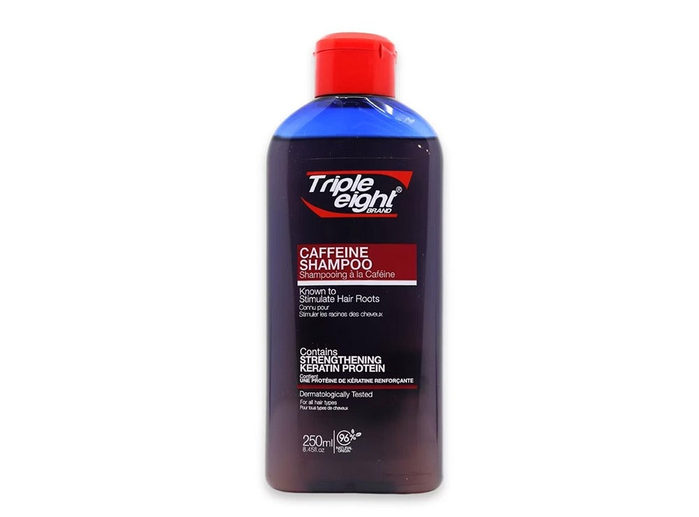 Triple Eight Caffeine Shampoo With Keratin Protein 250 ml