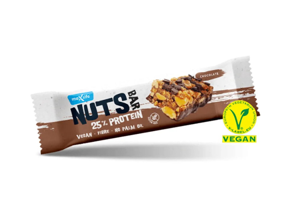 Maxlife Protein Bar Nuts Chocolate 40 g