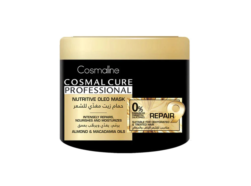 Cosmal Cure Hair Mask Repair 9 Nutritive Oleo 450 ml