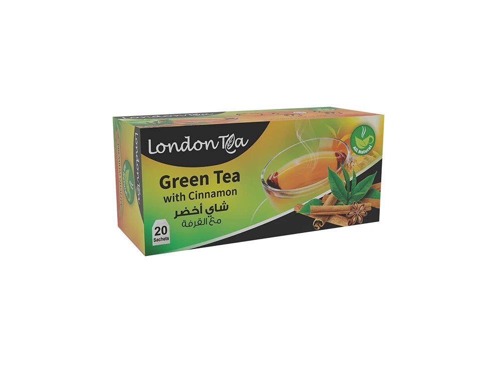 London Tea Green Tea With Cinnamon 20 pieces