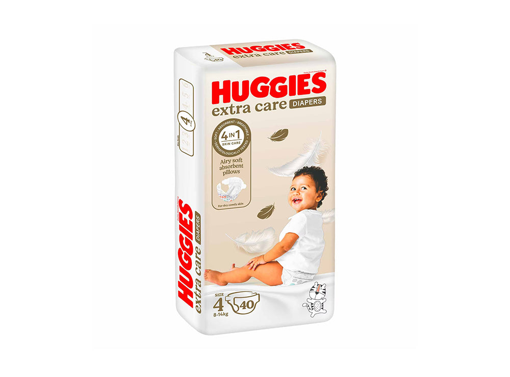 Huggies 4 (8-14Kg) 40 pieces