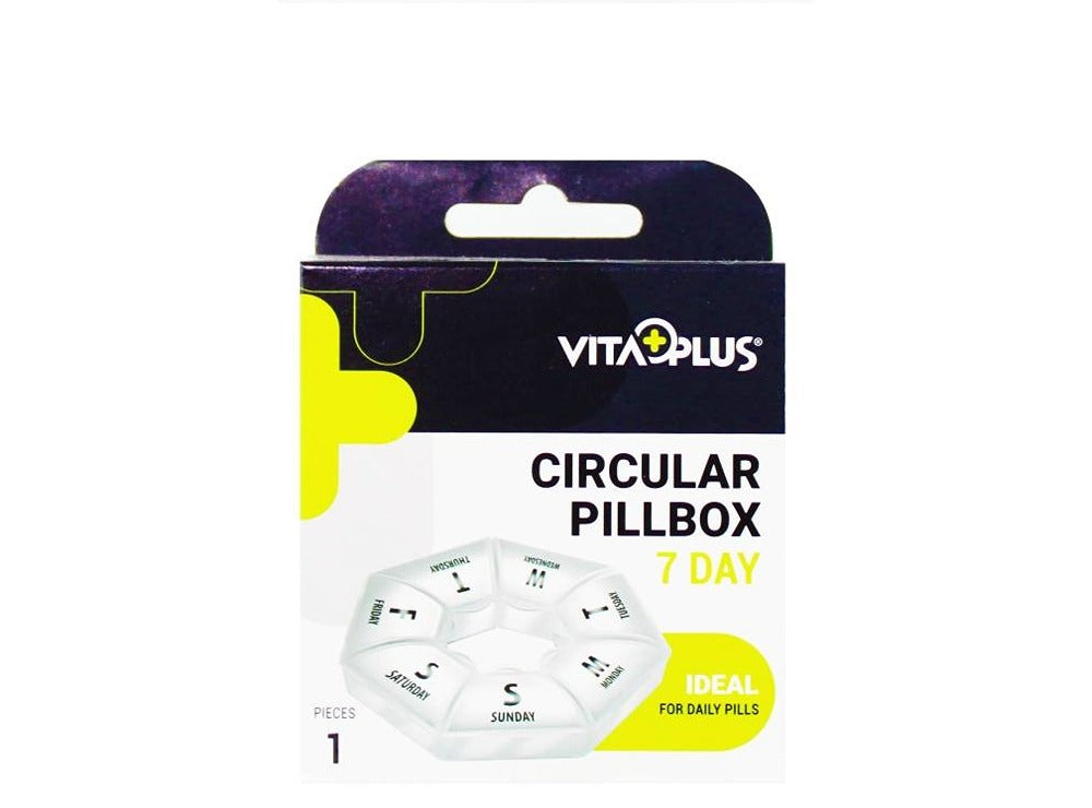 Vitaplus 7 Day Circular Pill Box