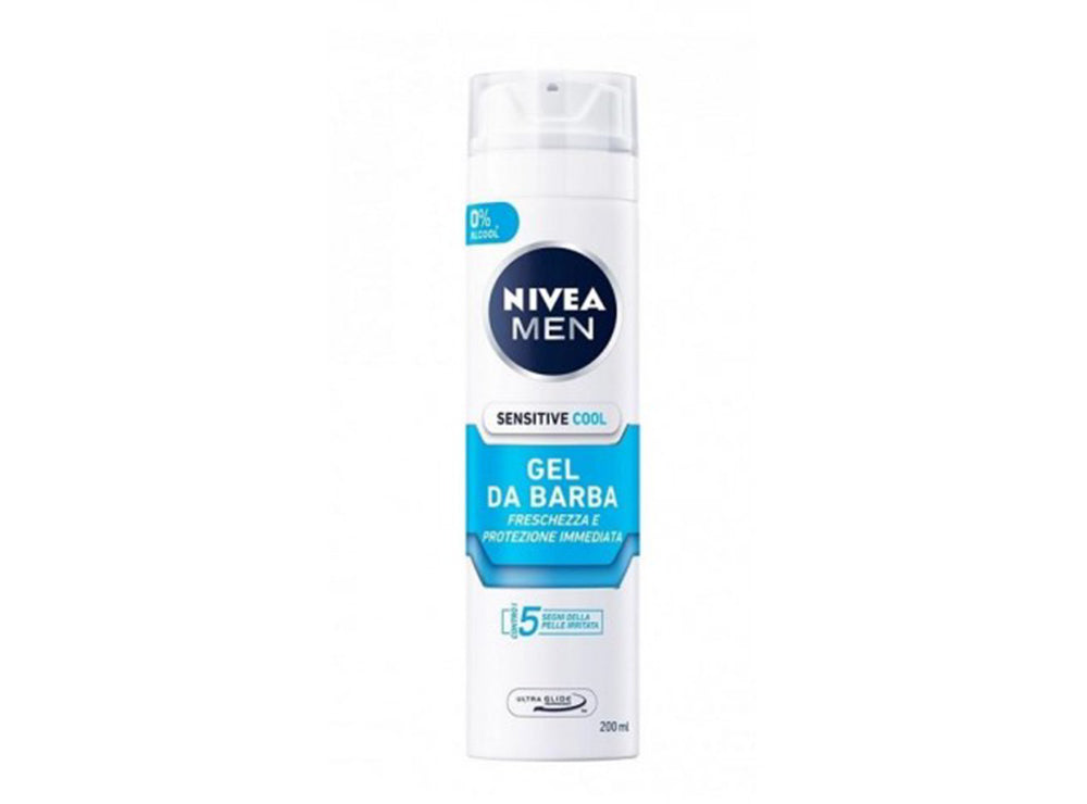 Nivea Shaving Gel For Men Sensitive Cool 200 ml