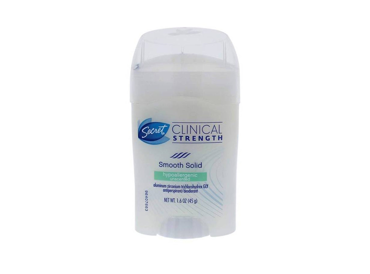 Secret Stick Clinical Strength Hypoallergenic Unscented 45 g