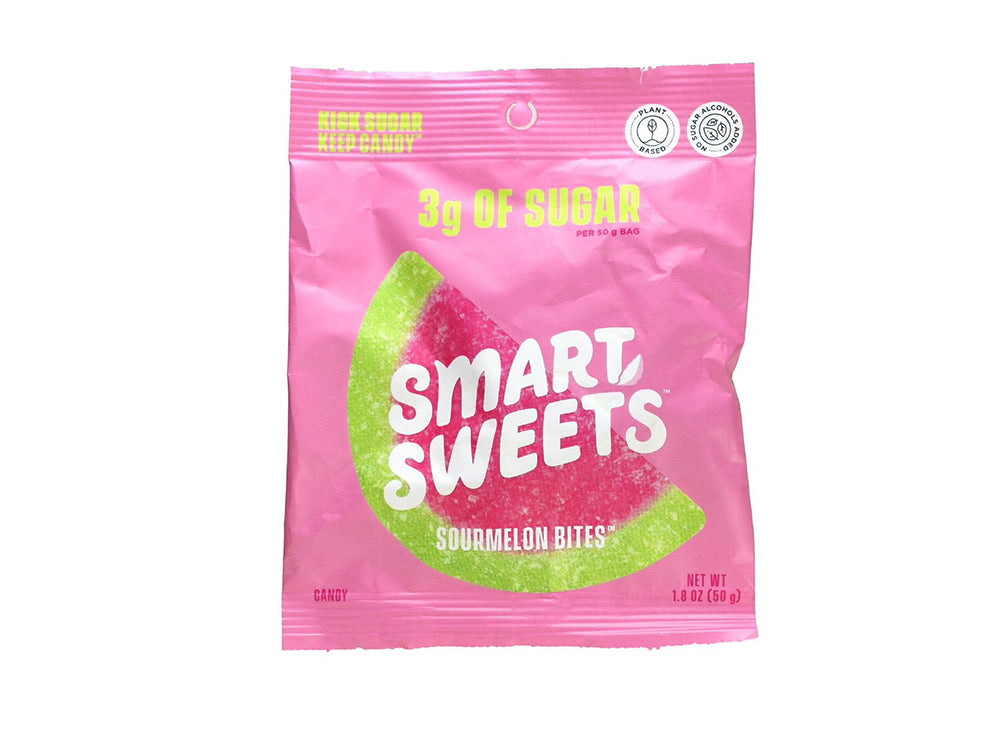 Smart Sweets Sour Melon Bites Watermelon 3G Sugar 50 g