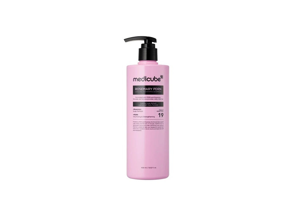 Medicube Rosemary Pdrn Cooling Thickening Shampoo 400 ml