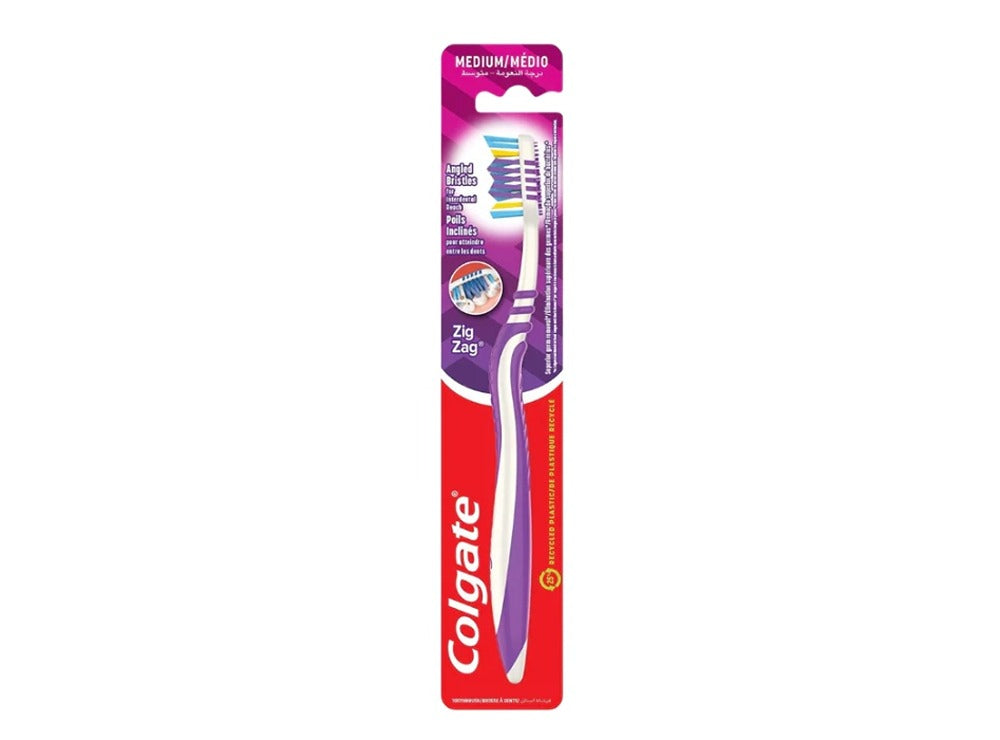 Colgate Toothbrush Zigzag Medium 1 pack