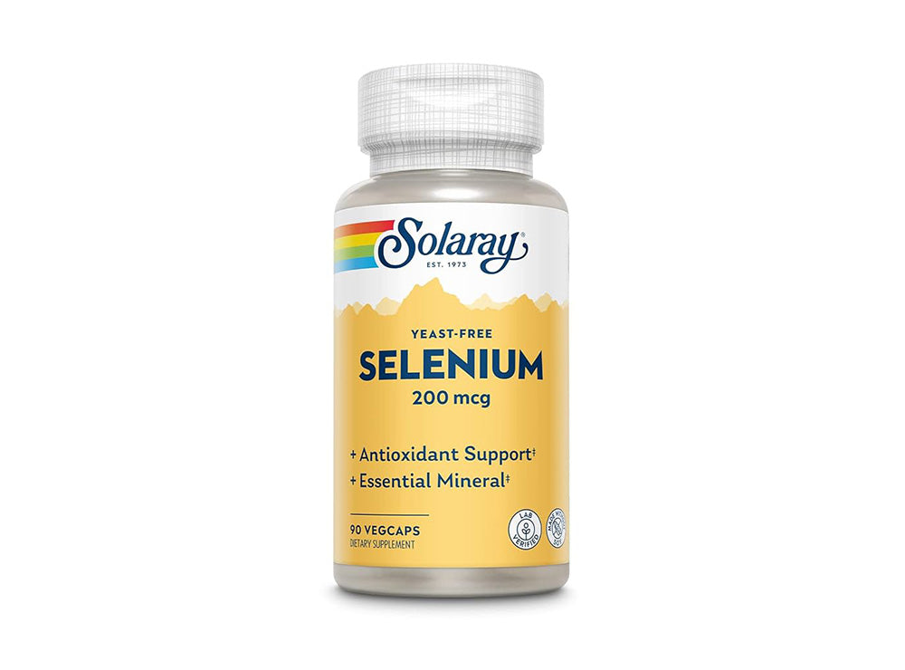 Solaray Selenium 200Mcg 90 capsules