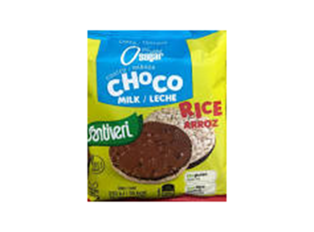 Santiveri Digestive Ricecake Milk Choco 25 g