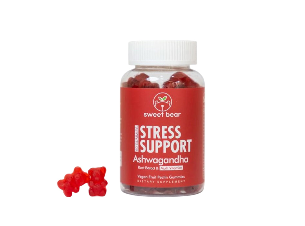 Sweet Bear Stress Support Ashwagandha 60 gummies