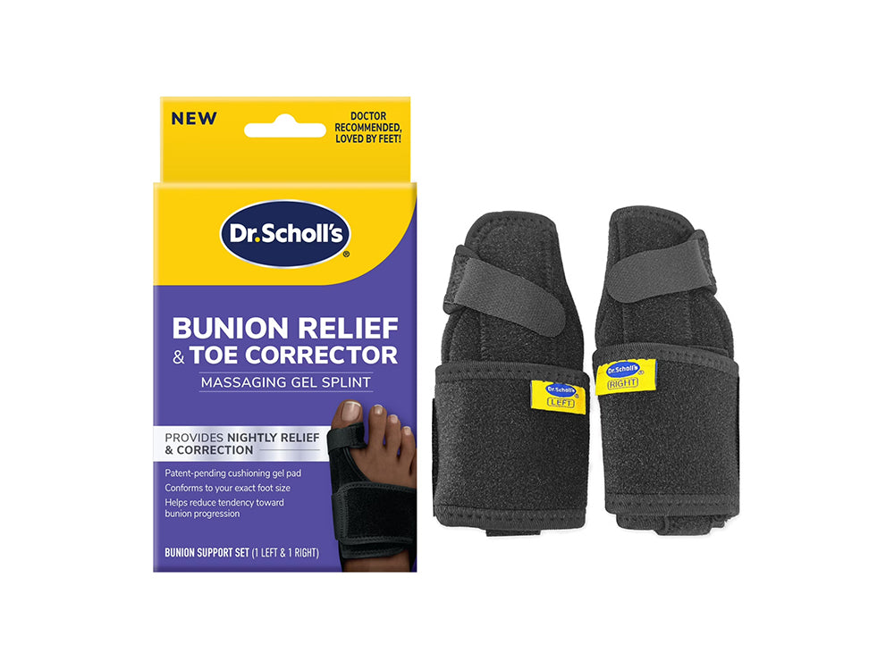 Dr Scholl's Bunion Relief & Toe Corrector Support Set 2 pieces