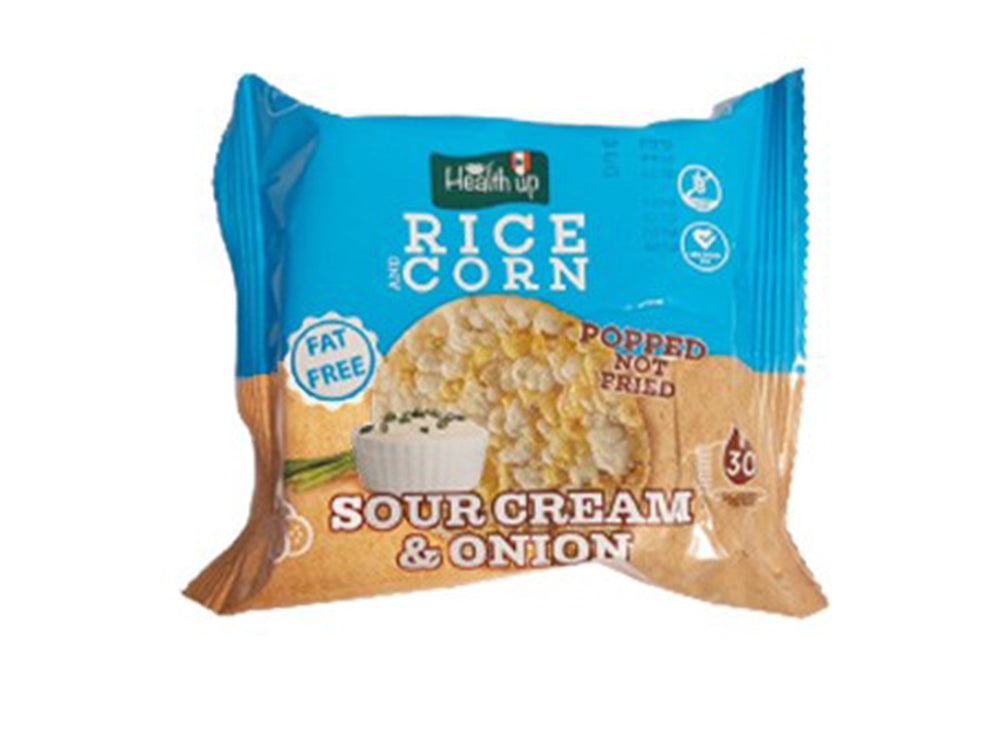 Health Rice & Corn Sour Cream & Onion 30 g