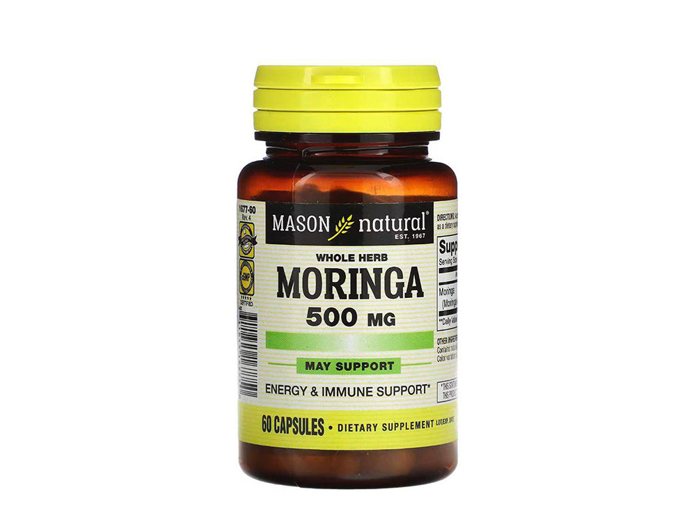 Mason Moringa Whole Herb 500Mg 60 pieces