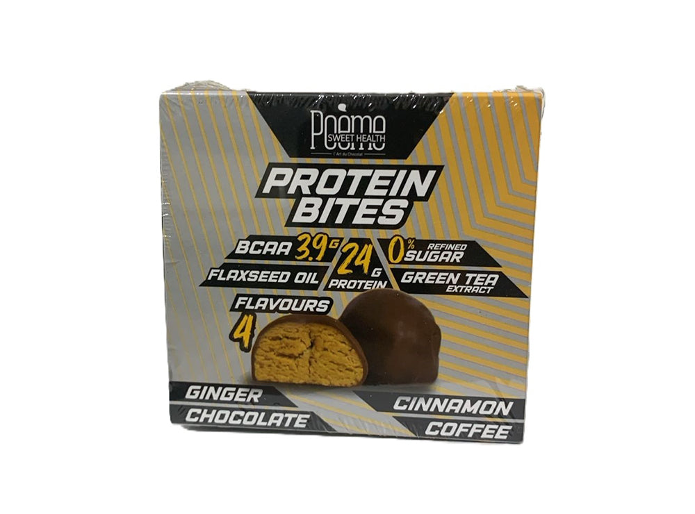 Poeme Protein Bites 24G Protein Mixed Flavors 4 pieces