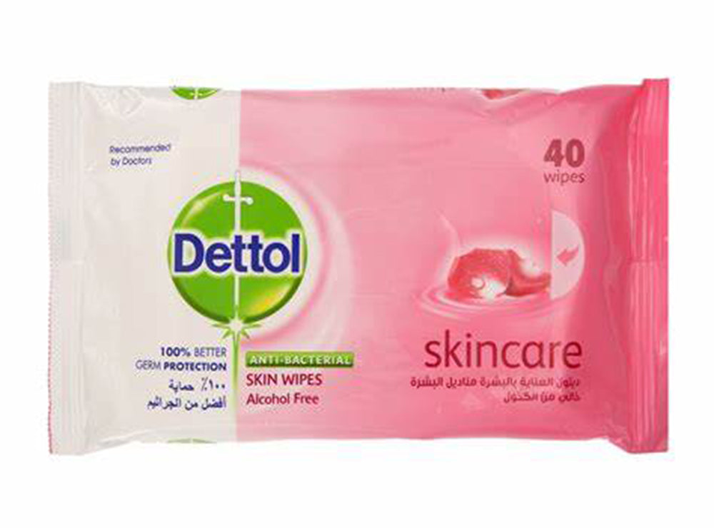 Dettol Wipes Skincare 40 pieces
