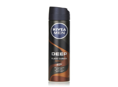 Nivea Deo Spray Deep Black Carbon Espresso For Men 150 ml