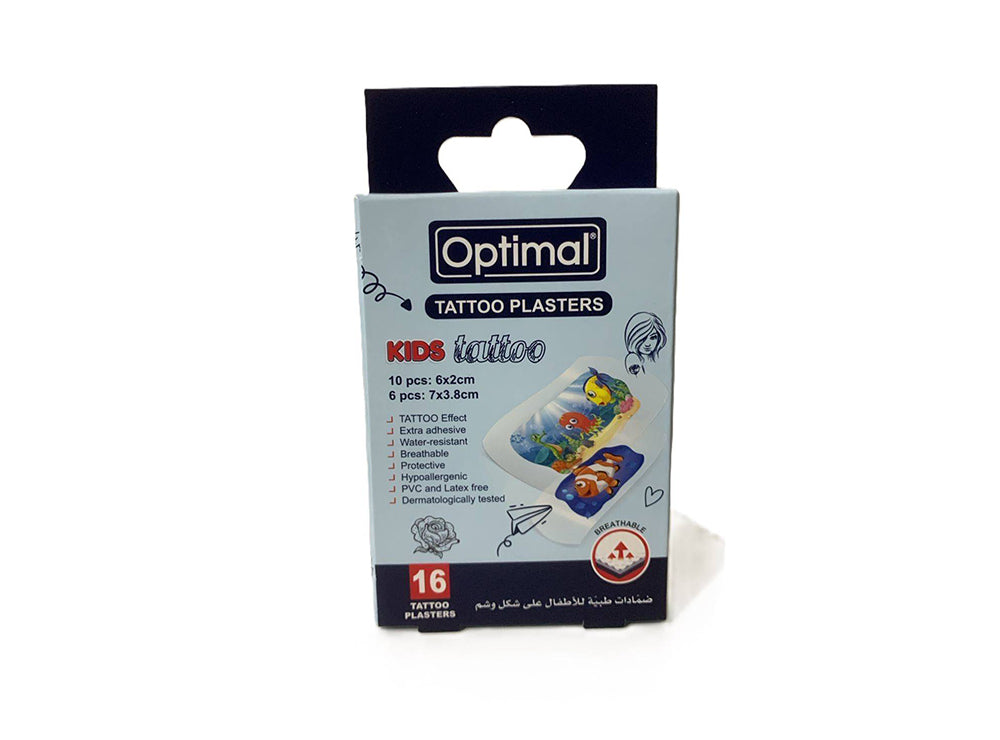 Optimal Kids Tattoo Plasters 439 16 pieces