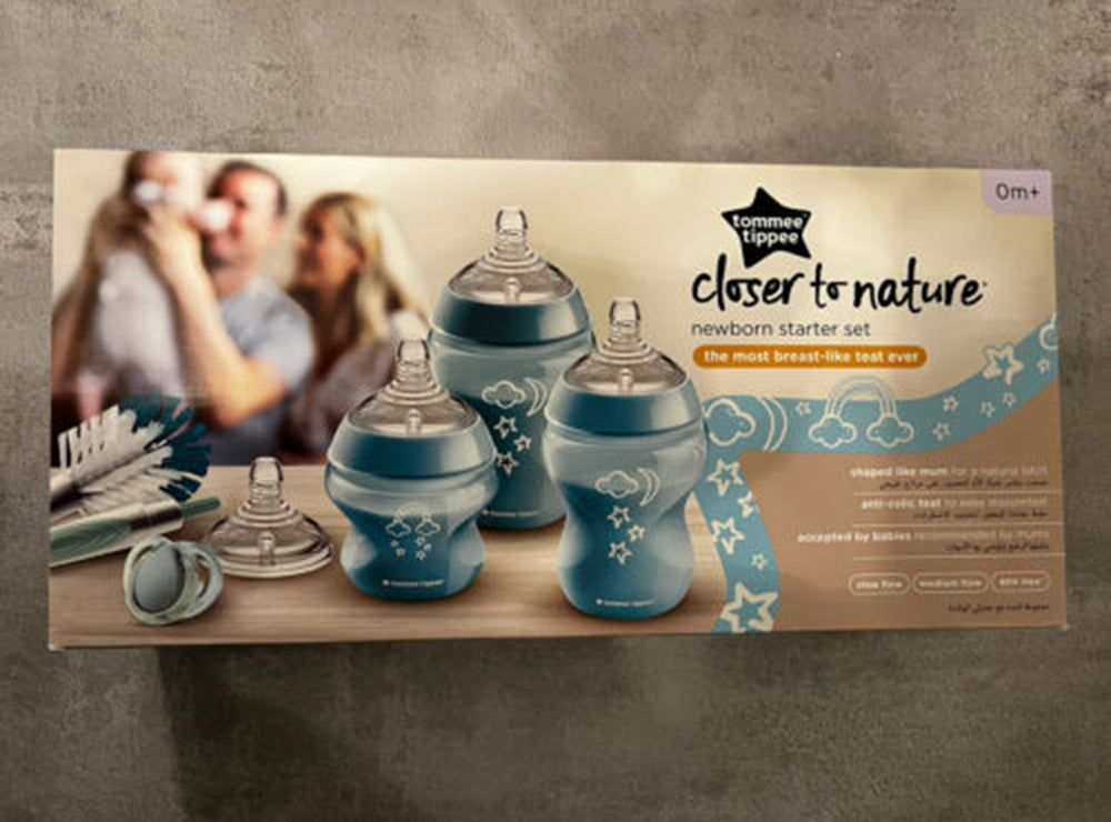 Tommee Tippee Newborn Starter Set Blue 7 pieces