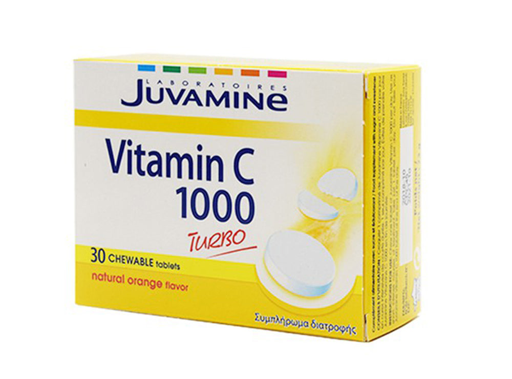 Juvamine Vitc 1000 A Croquer 30 pieces