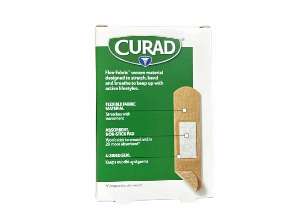 Curad Plaster Flex Fabric 30 pieces