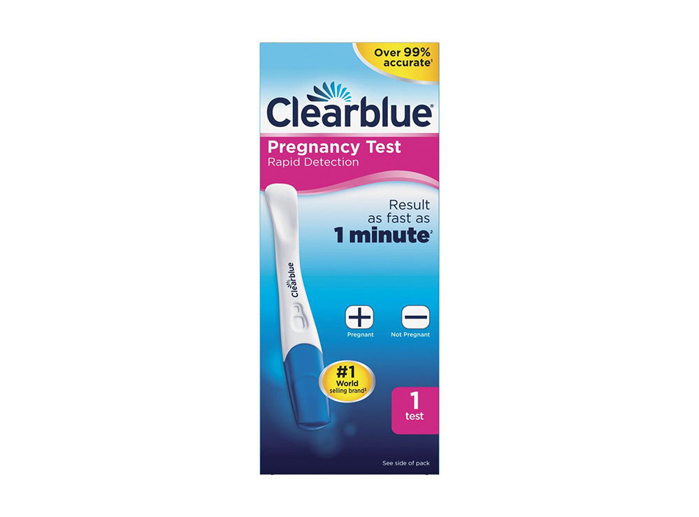 Clear Blue Test Rapid Detection 1 test