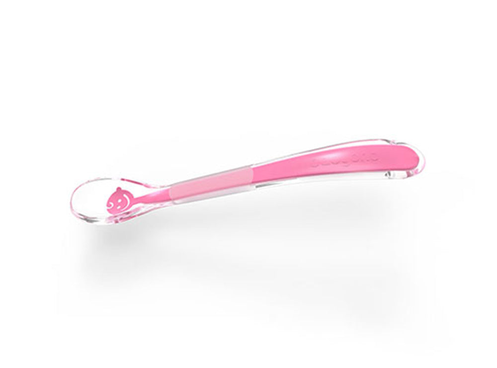 Baby Ono Soft Spoon Silicone Baby's Smile Fushia 6M+ 1460/02