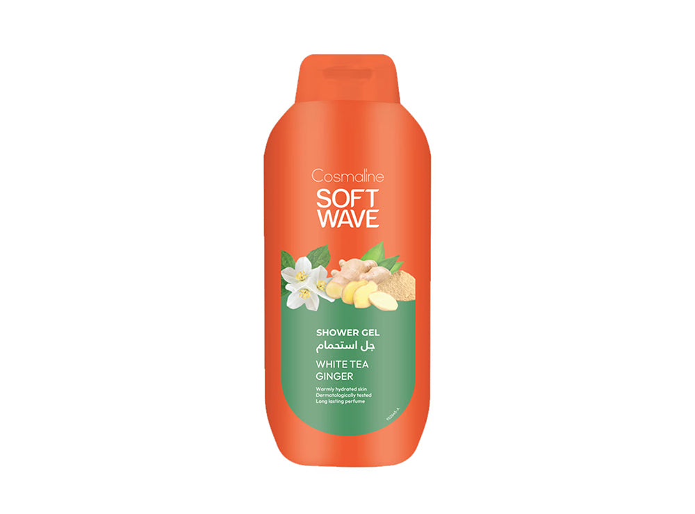 Soft Wave Shower Gel White Tea Ginger 650 ml