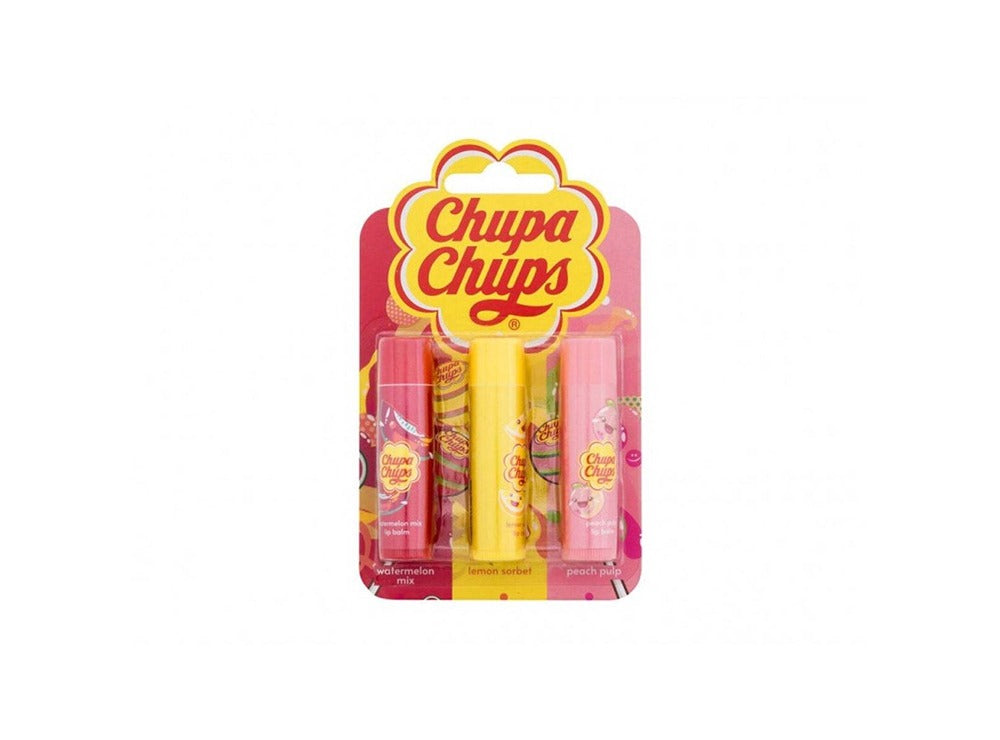 Chupa Chups Lip Balm Stick 3 pieces