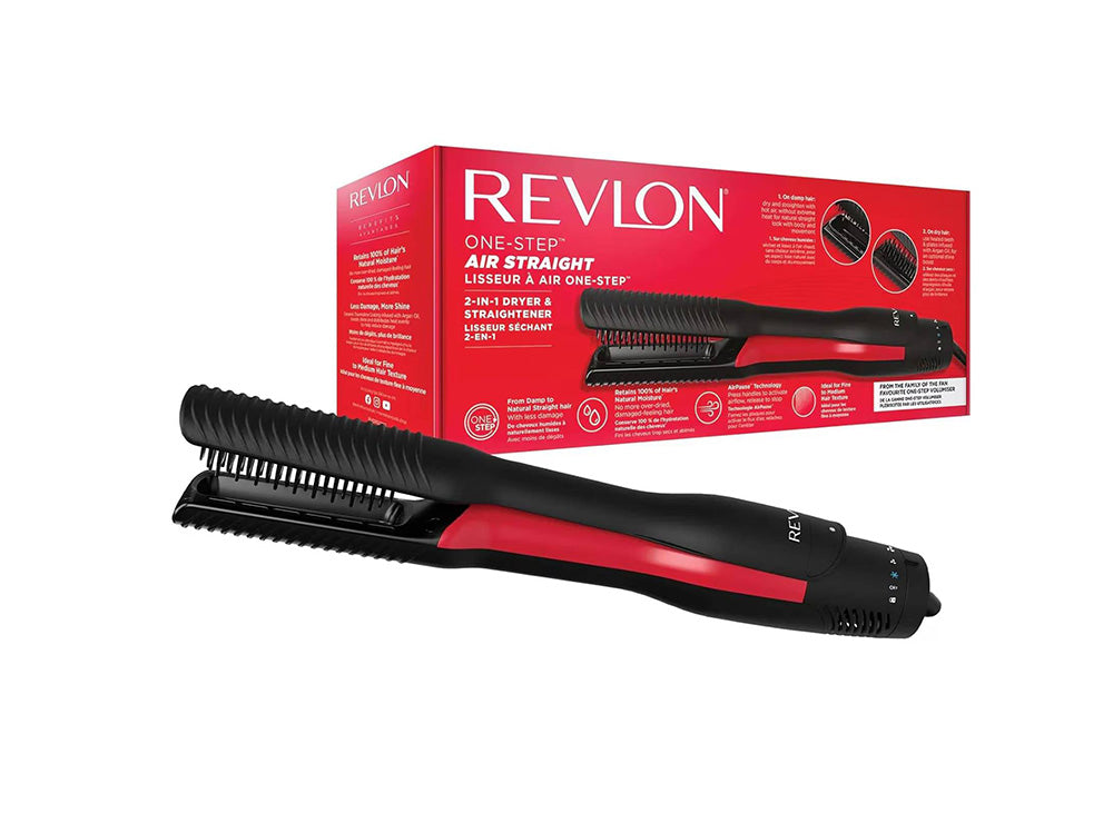 Revlon One Step Air Straight 2In1 Dryer & Straightener